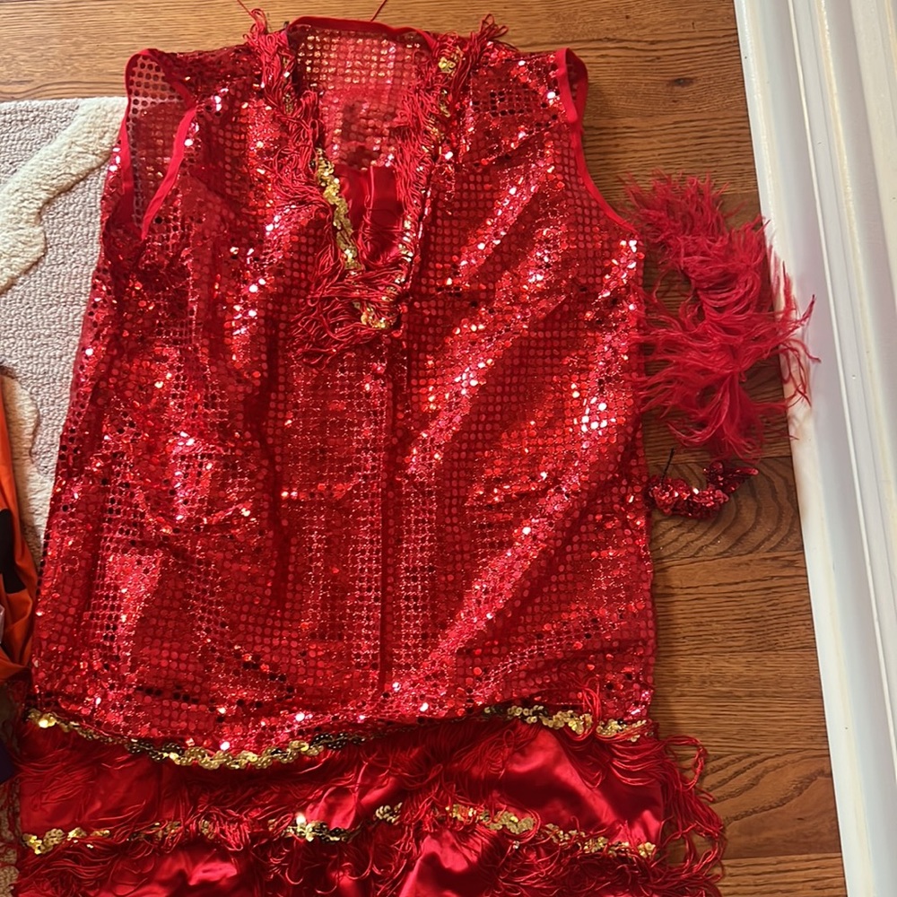 Red large flapper costume - Picture 2 of 3